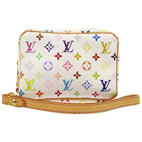 louis vuitton clutch weiß|Louis Vuitton clutches and wristlets.